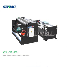 ONL-XE1800 High Quality Nonwoven Fabric Slitting Machine, Non Woven Roll Cutting Machine